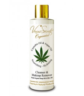 Cleanser & Make-up Remover with Cannabis Oil 250ml - Venus Secrets