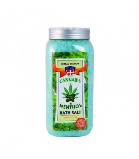 Cannabis & Menthol Bath Salt 900g - Palacio