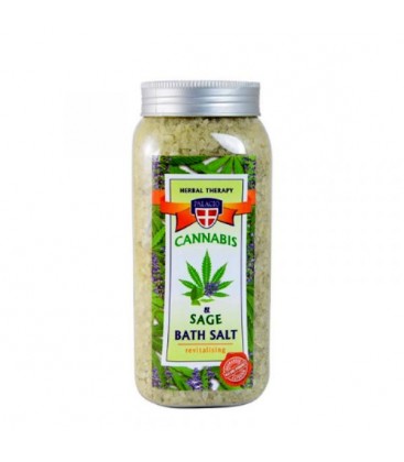Cannabis & Sage Bath Salt 900g - Palacio